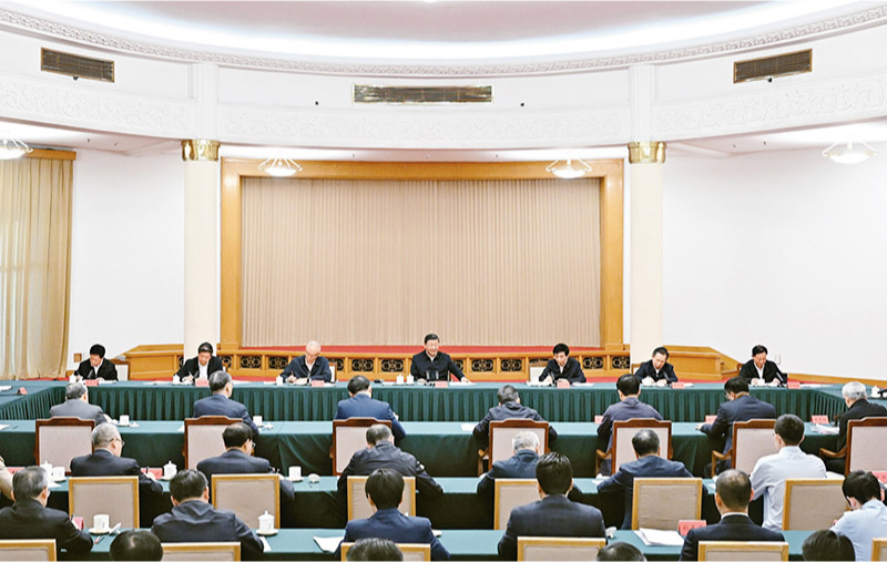 　2024年5月23日下午，中共中央總書(shū)記、國家主席、中央軍委主席習近平在山東省濟南市主持召開(kāi)企業(yè)和專(zhuān)家座談會(huì )并發(fā)表重要講話(huà)。 新華社記者 謝環(huán)馳/攝